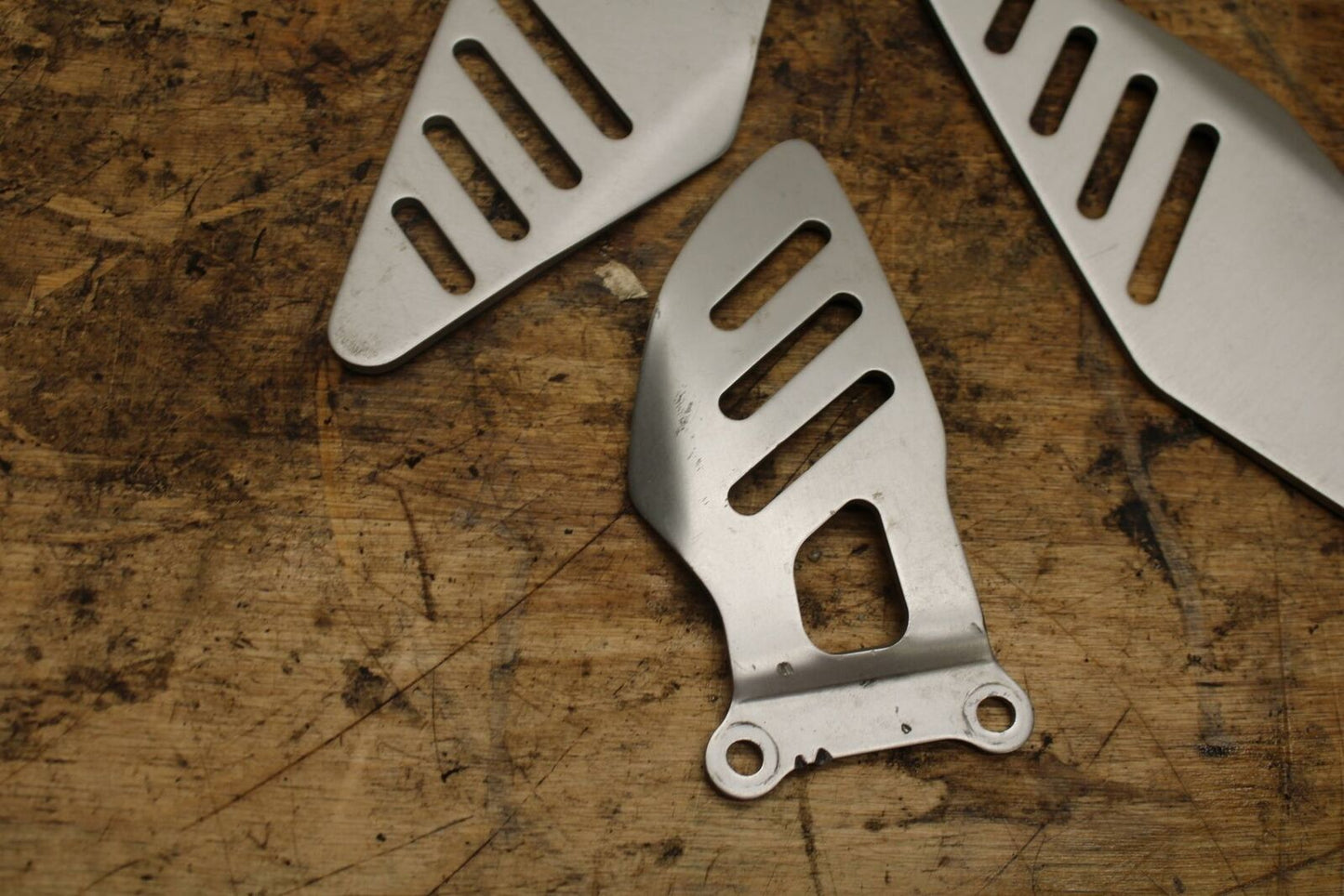 13-18 KAWASAKI NINJA ZX6R LEFT RIGHT REARSET REAR SET HEEL GUARD COVER 