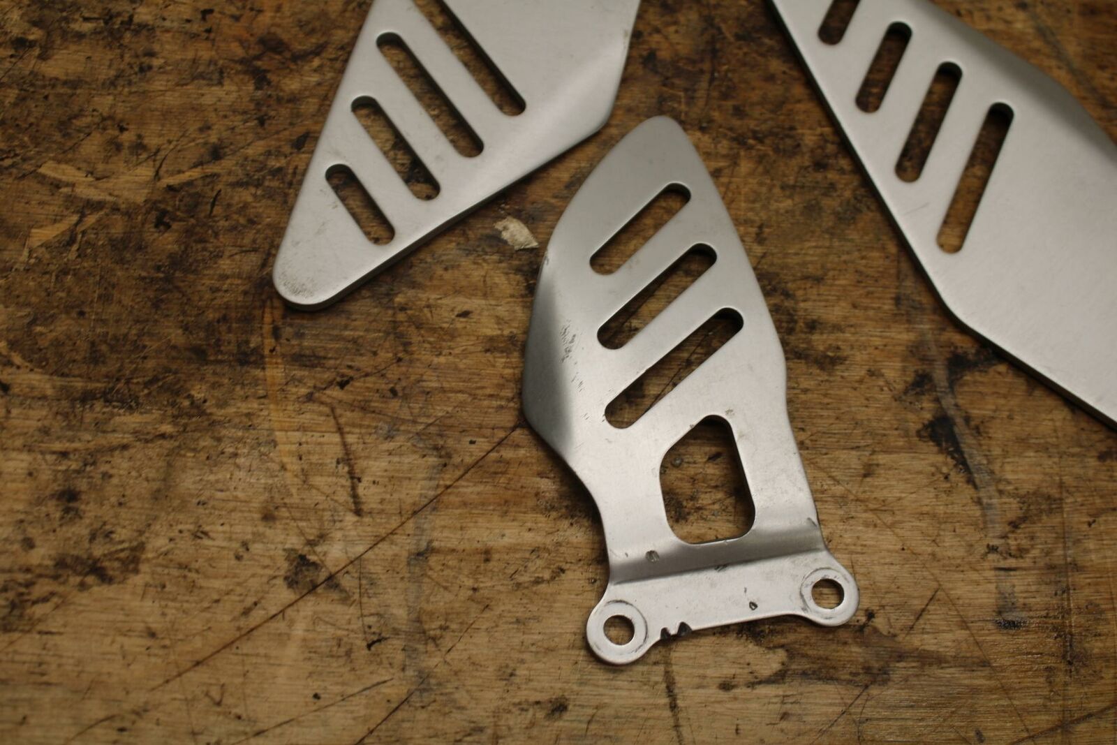 13-18 KAWASAKI NINJA ZX6R LEFT RIGHT REARSET REAR SET HEEL GUARD COVER 