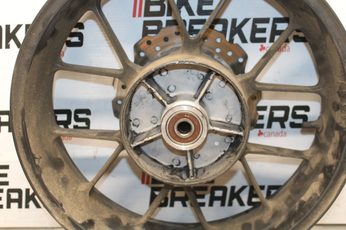 16 HONDA CB500F ABS REAR WHEEL BACK RIM & ROTOR BB930
