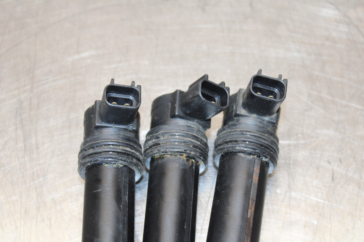 2007 Kawasaki Ninja ZX6R ZX600P IGNITION COILS COIL SPARK PLUG CAPS BB175