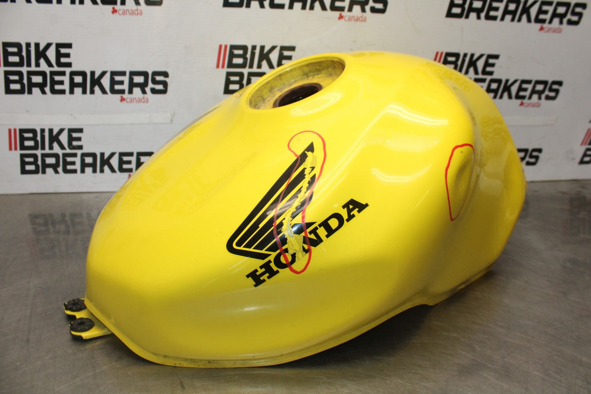 98-05 HONDA SUPER HAWK 1000 VTR1000F GAS TANK FUEL CELL PETROL RESERVOIR BB924