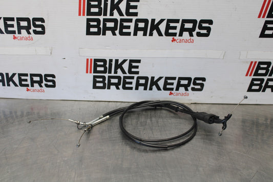 08 KAWASAKI NINJA ZX10R THROTTLE CABLES LINES BB902