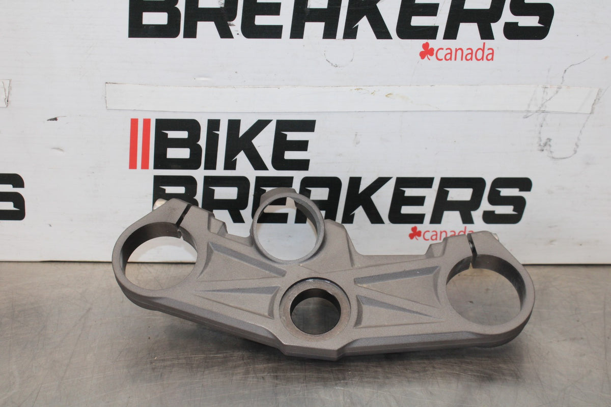 13-18 KAWASAKI NINJA ZX6R FORKS UPPER TRIPLE TREE CLAMP BB908