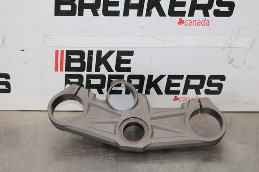 13-18 KAWASAKI NINJA ZX6R FORKS UPPER TRIPLE TREE CLAMP BB908