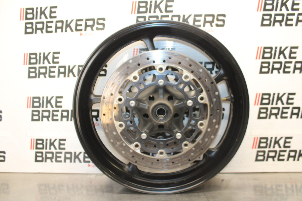 08-16 YAMAHA YZF R6 FRONT WHEEL FRONT RIM & ROTORS BB929