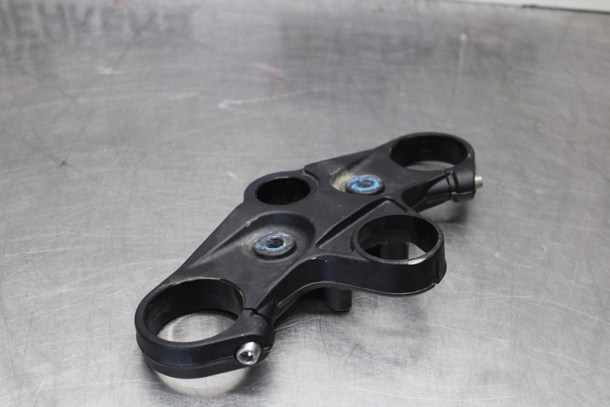 24 APRILIA TUONO V4 1100 FACTORY ABS FORKS UPPER TRIPLE TREE CLAMP BB887