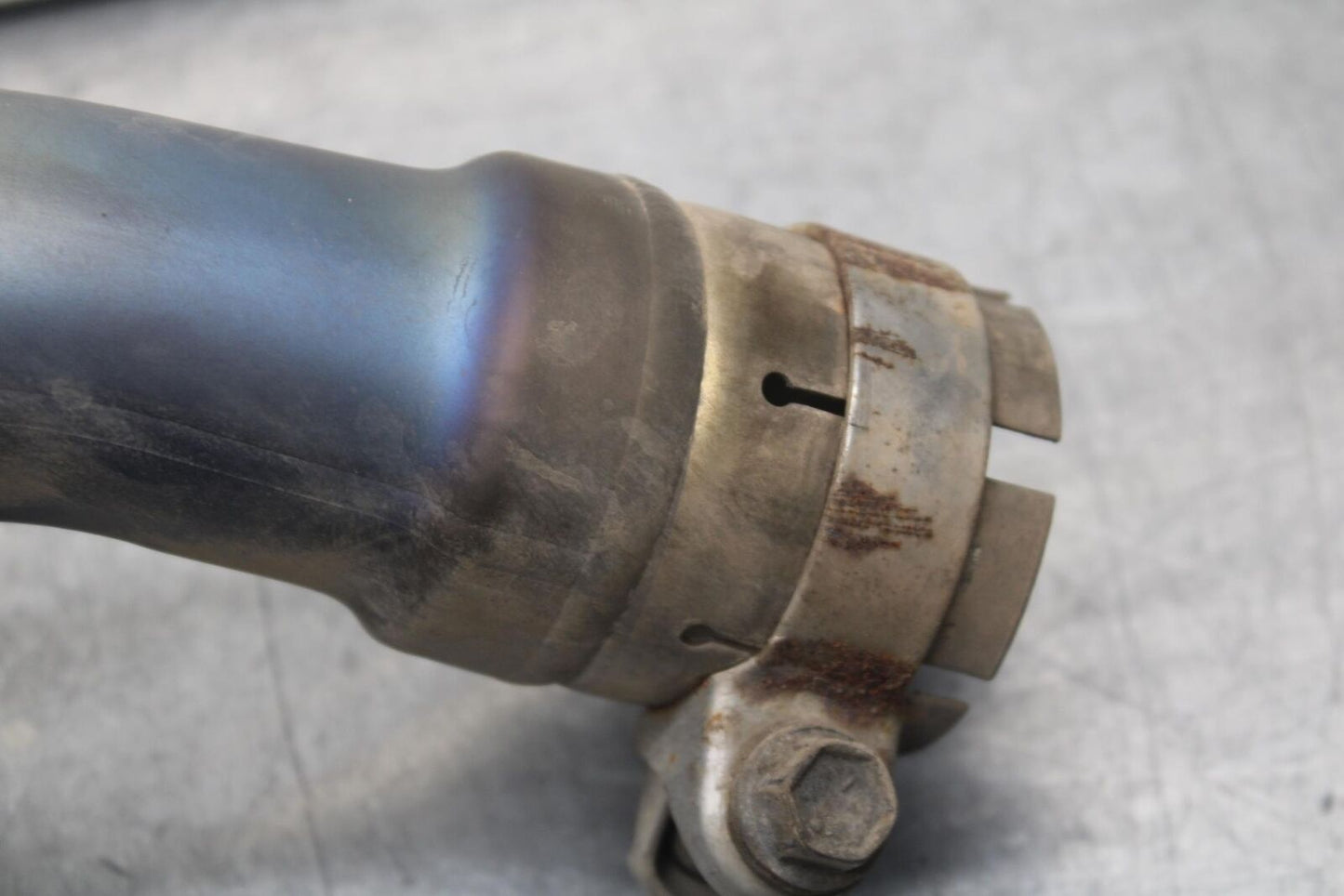 2011 Suzuki GSXR600 EXHAUST PIPE MUFFLER SLIP ON CAN SILENCER BB605