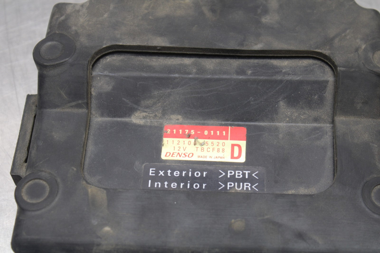 07-08 KAWASAKI NINJA ZX6R ECU COMPUTER CONTROLLER UNIT BLACK BOX ECM BB203