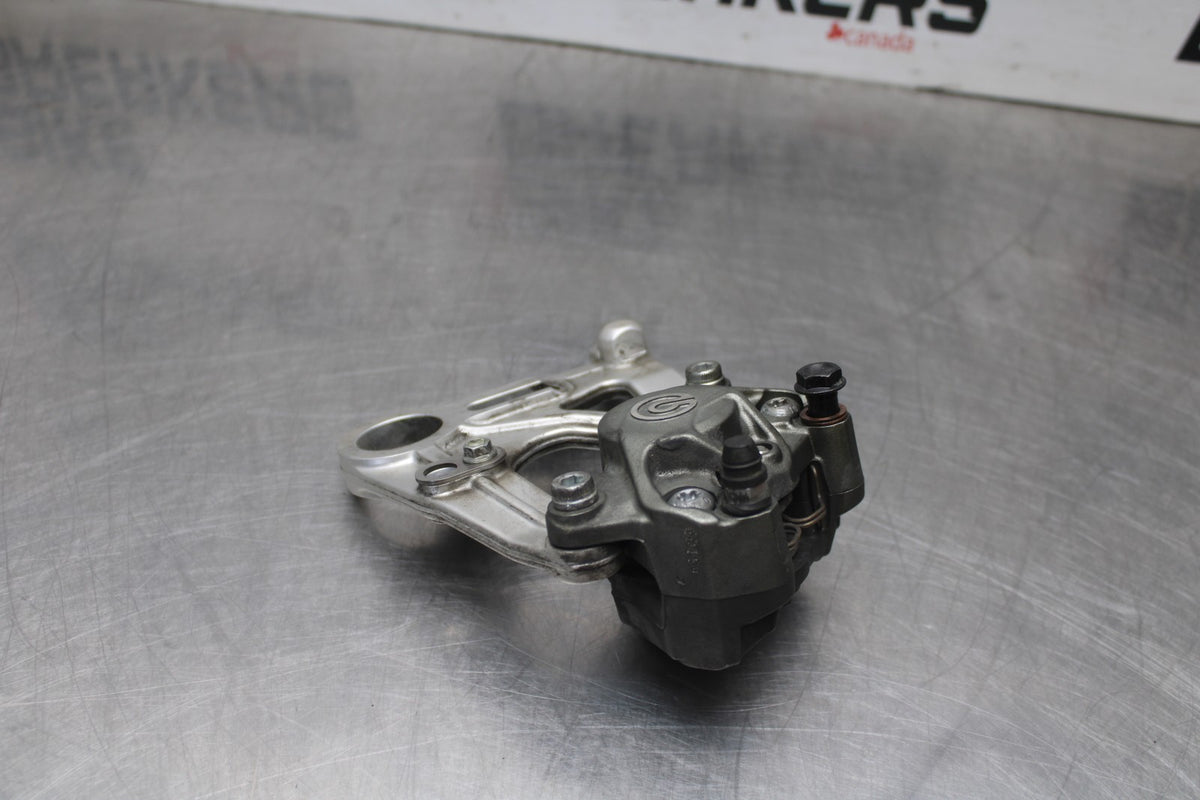 16 DUCATI 959 PANIGALE REAR BACK BRAKE CALIPER W MOUNT BRACKET BB912