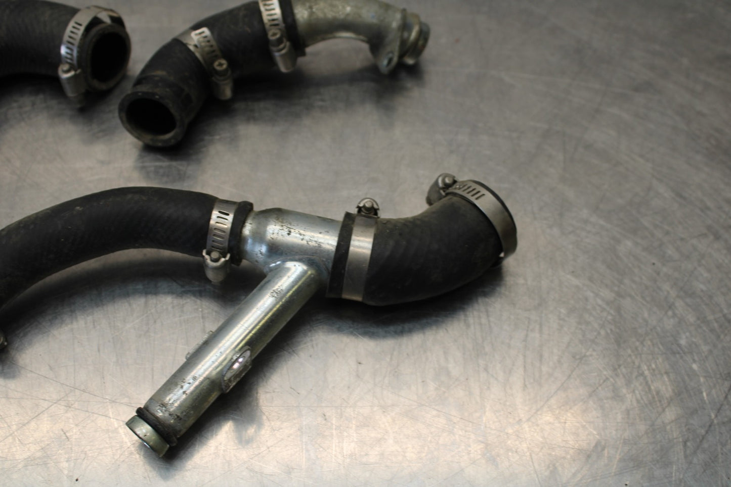 08 KAWASAKI VULCAN 900 RADIATOR HOSES ENGINE COOLANT WATER PIPES HOSE SET BB184