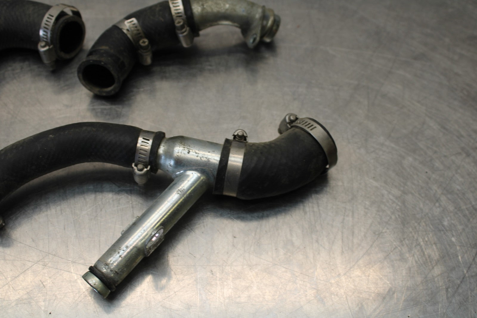 08 KAWASAKI VULCAN 900 RADIATOR HOSES ENGINE COOLANT WATER PIPES HOSE SET BB184