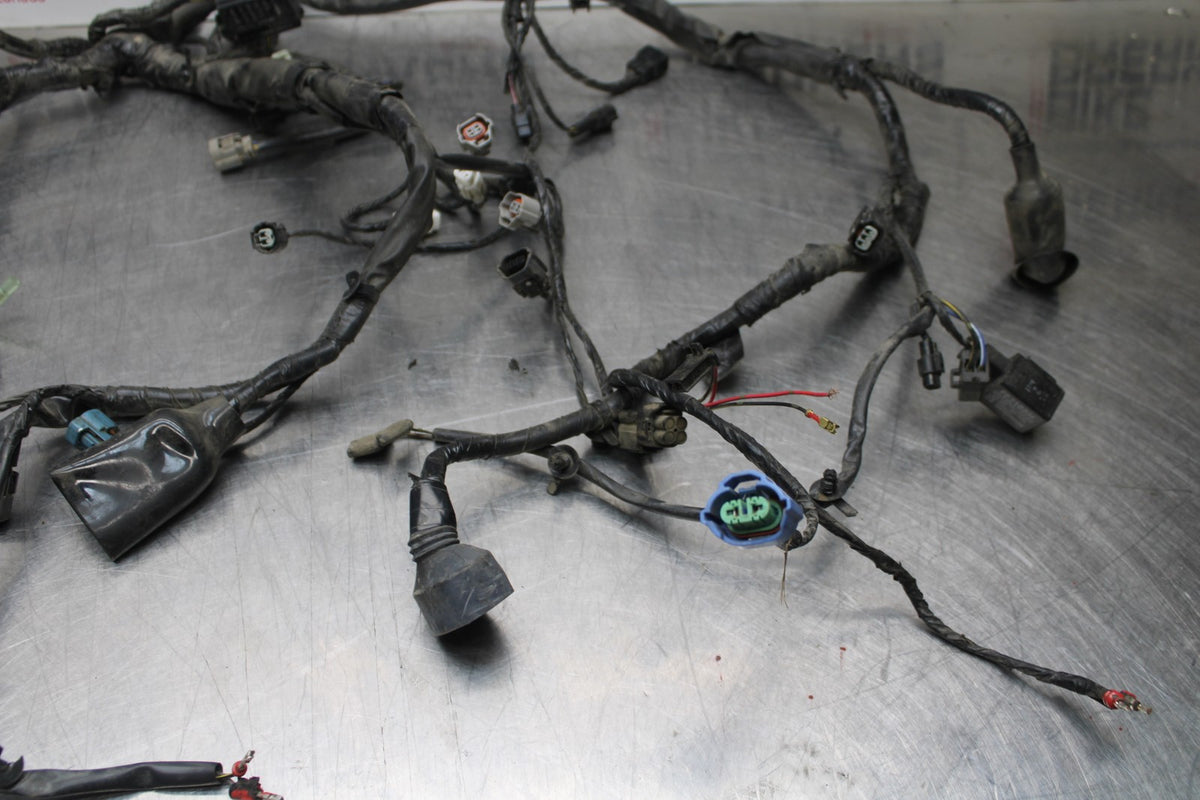 09-10 KAWASAKI ER-6N MAIN ENGINE WIRING HARNESS MOTOR WIRE LOOM BB205
