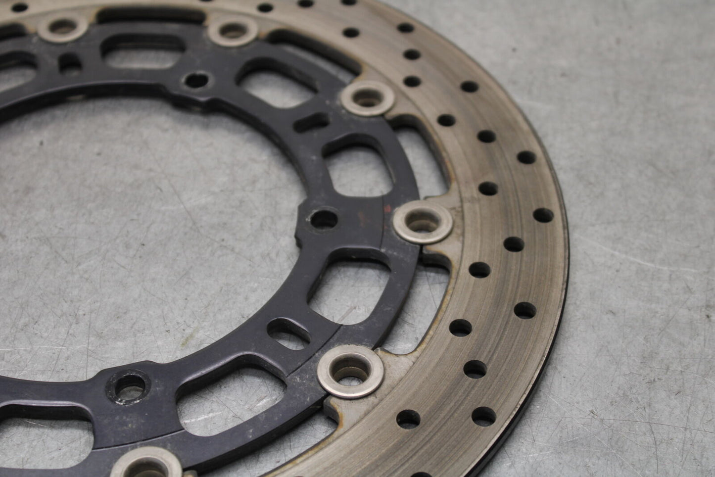08-16 YAMAHA YZF R6 FRONT LEFT RIGHT BRAKE ROTORS DISCS 13S-2581T-00-00 BB247
