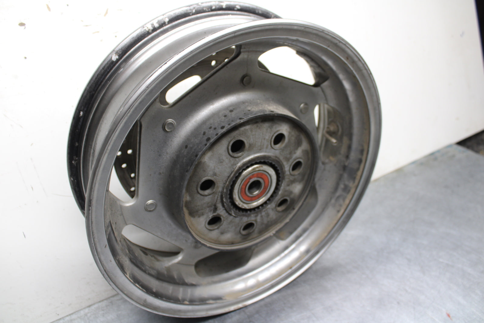 03-08 KAWASAKI VULCAN 1600 REAR WHEEL BACK RIM BB754