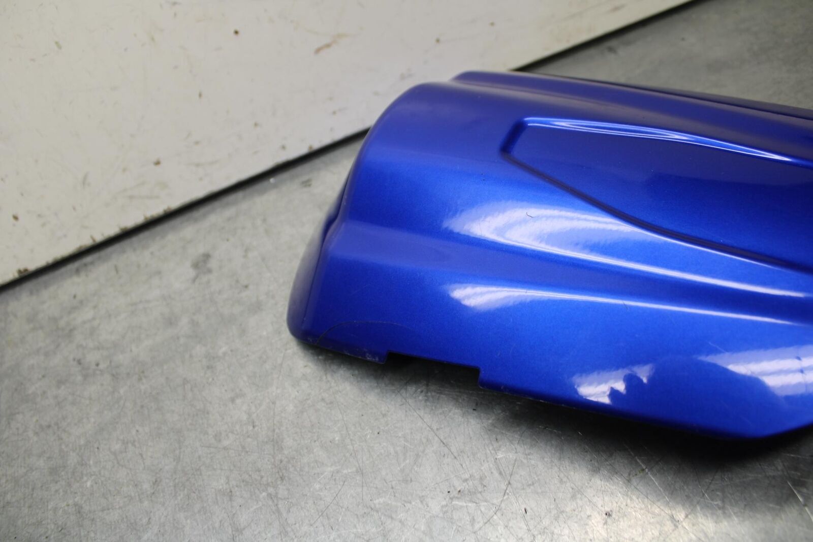 08-10 SUZUKI GSXR 600 750 BLUE REAR BACK SEAT SOLO COWL FAIRING COVER BB101