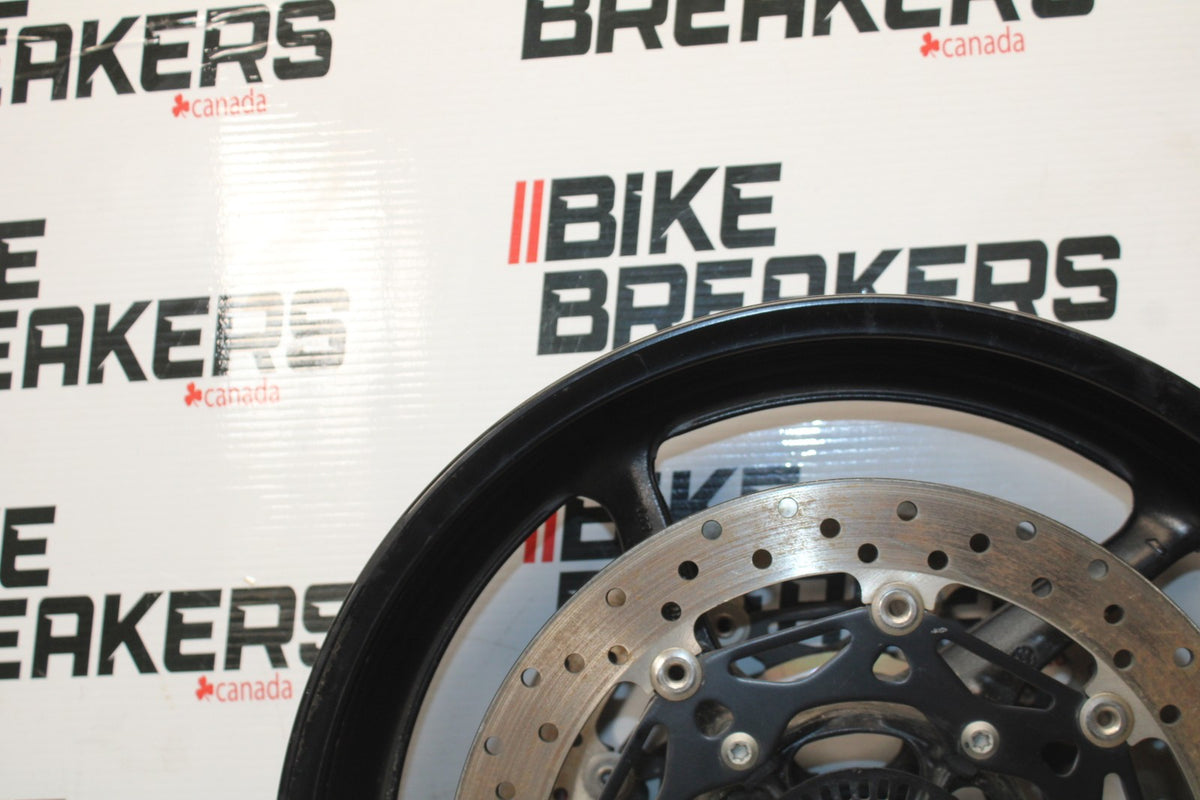 17 YAMAHA YZF R6 FRONT WHEEL FRONT RIM & ROTORS BB922