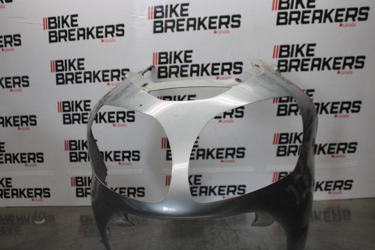 00-05 KAWASAKI NINJA ZX12R FRONT UPPER NOSE FAIRING COWL SHROUD BB892
