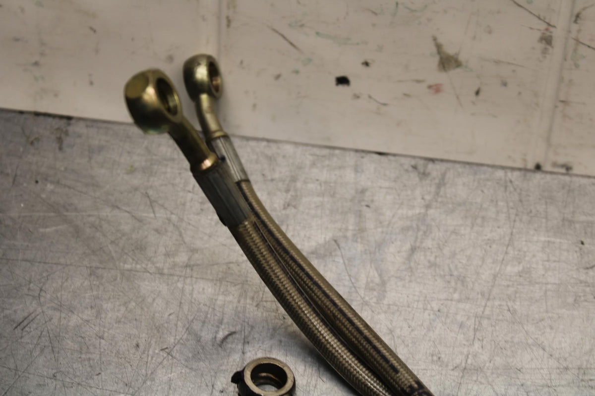 05 YAMAHA YZF R6S FRONT AND REAR BRAKE CALIPER HOSES LINES