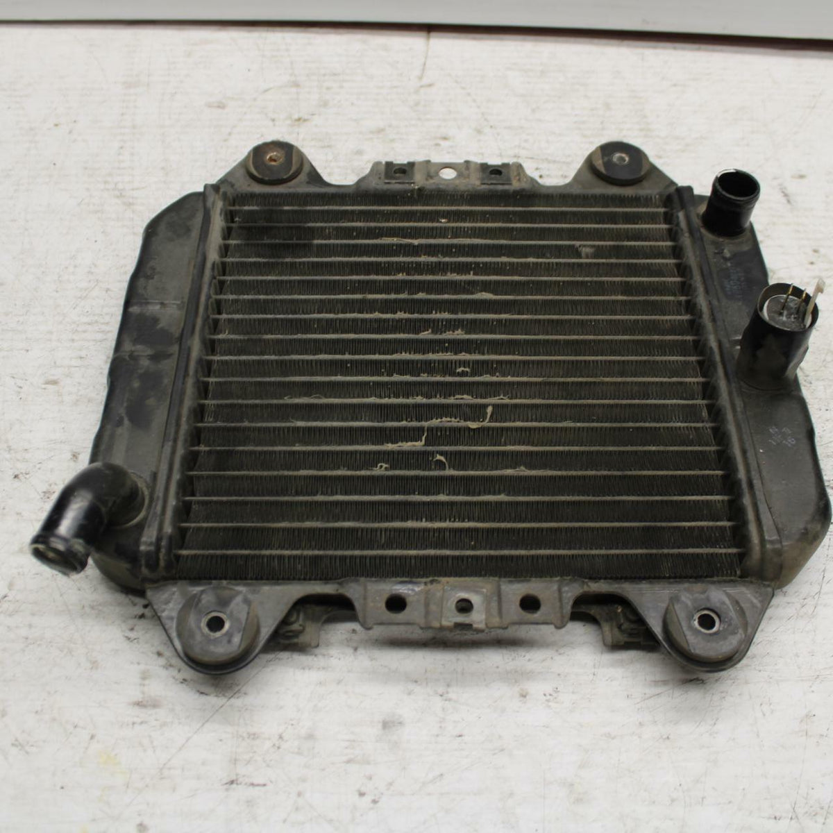 90-07 KAWASAKI ZZR 250 ENGINE RADIATOR MOTOR COOLER COOLING RADIATER BB298