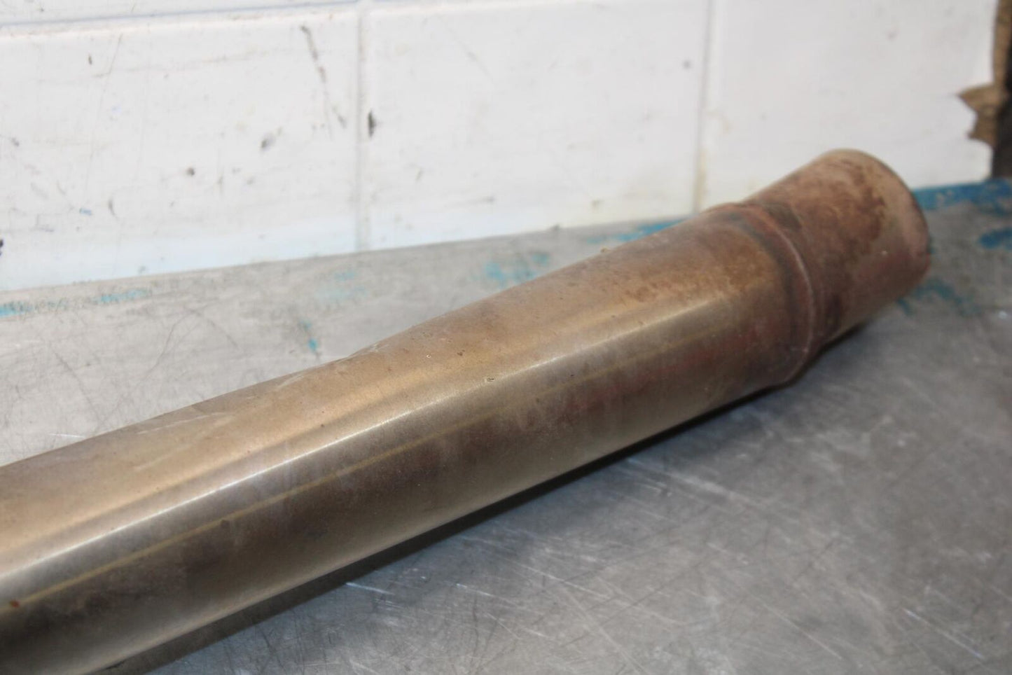 2000 Yamaha YZF R6 FULL EXHAUST SYSTEM HEADERS PIPE MUFFLER BB558