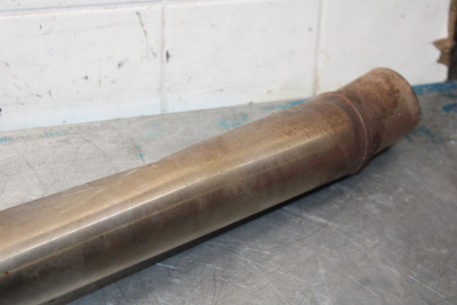 2000 Yamaha YZF R6 FULL EXHAUST SYSTEM HEADERS PIPE MUFFLER BB558
