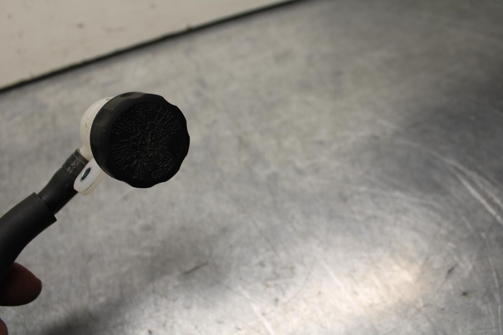 23 KAWASAKI NINJA ZX6R 636 REAR BRAKE MASTER FLUID RESERVOIR TANK BOTTLE BB609