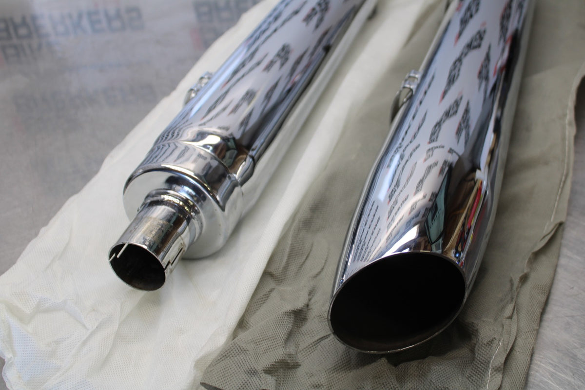 18 INDIAN ROADMASTER MUFFLER EXHAUST SILENCER PIPE SET PAIR BB191