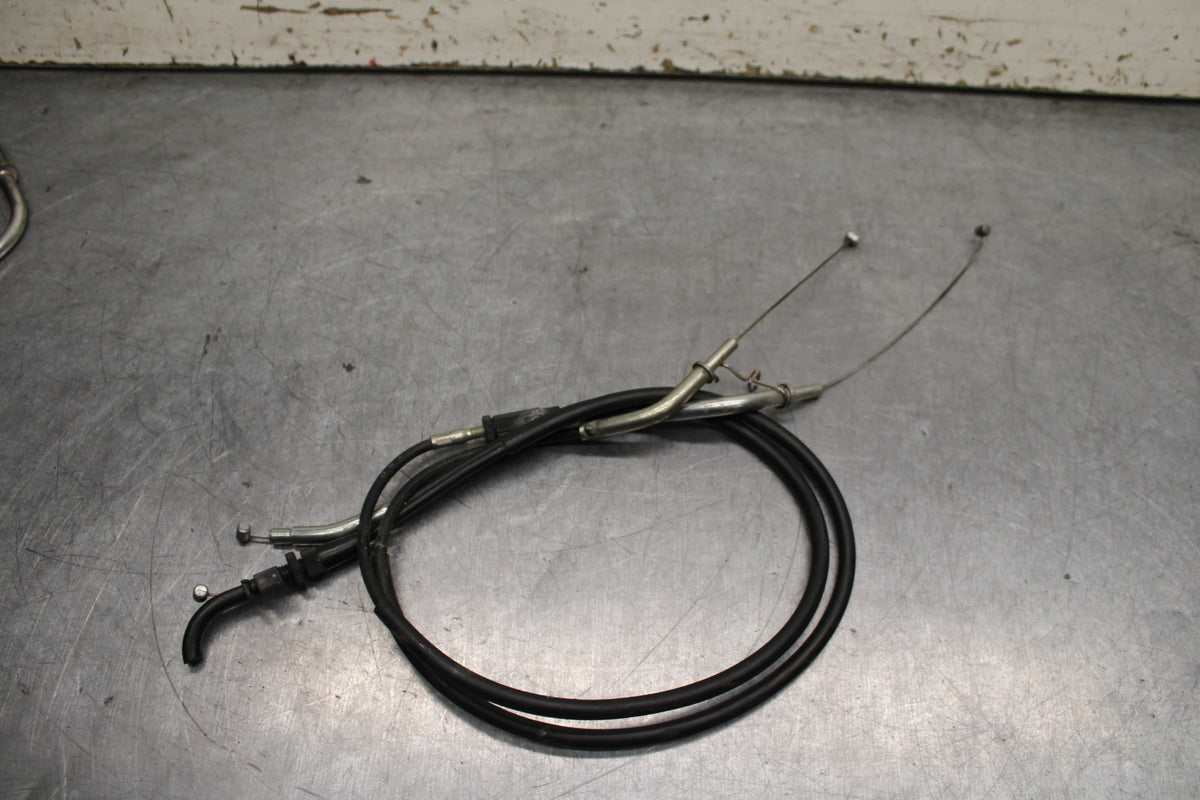 14-15 KAWASAKI NINJA 650 EX650F ABS THROTTLE CABLES LINES BB741