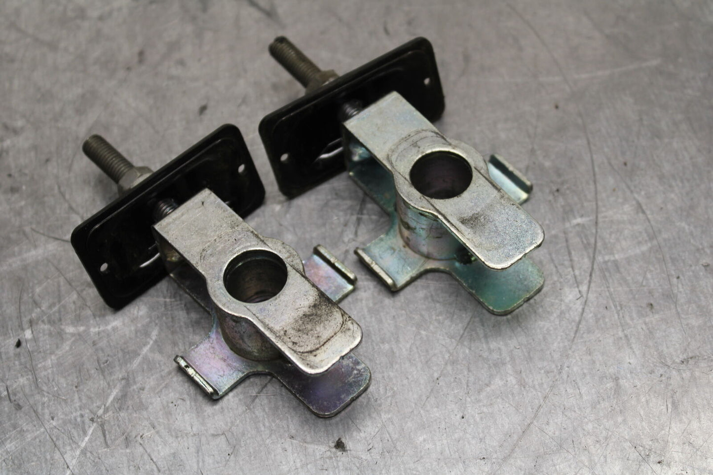 15-16 HONDA CB300F SWINGARM CHAIN TENSIONER ADJUSTMENT BRACKETS  BB740