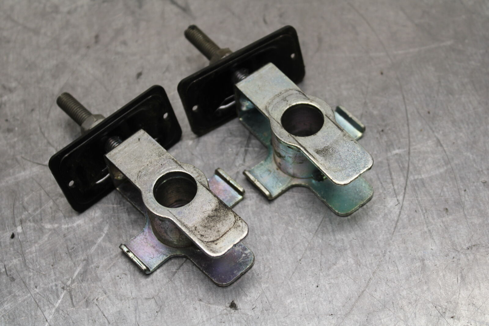 15-16 HONDA CB300F SWINGARM CHAIN TENSIONER ADJUSTMENT BRACKETS  BB740