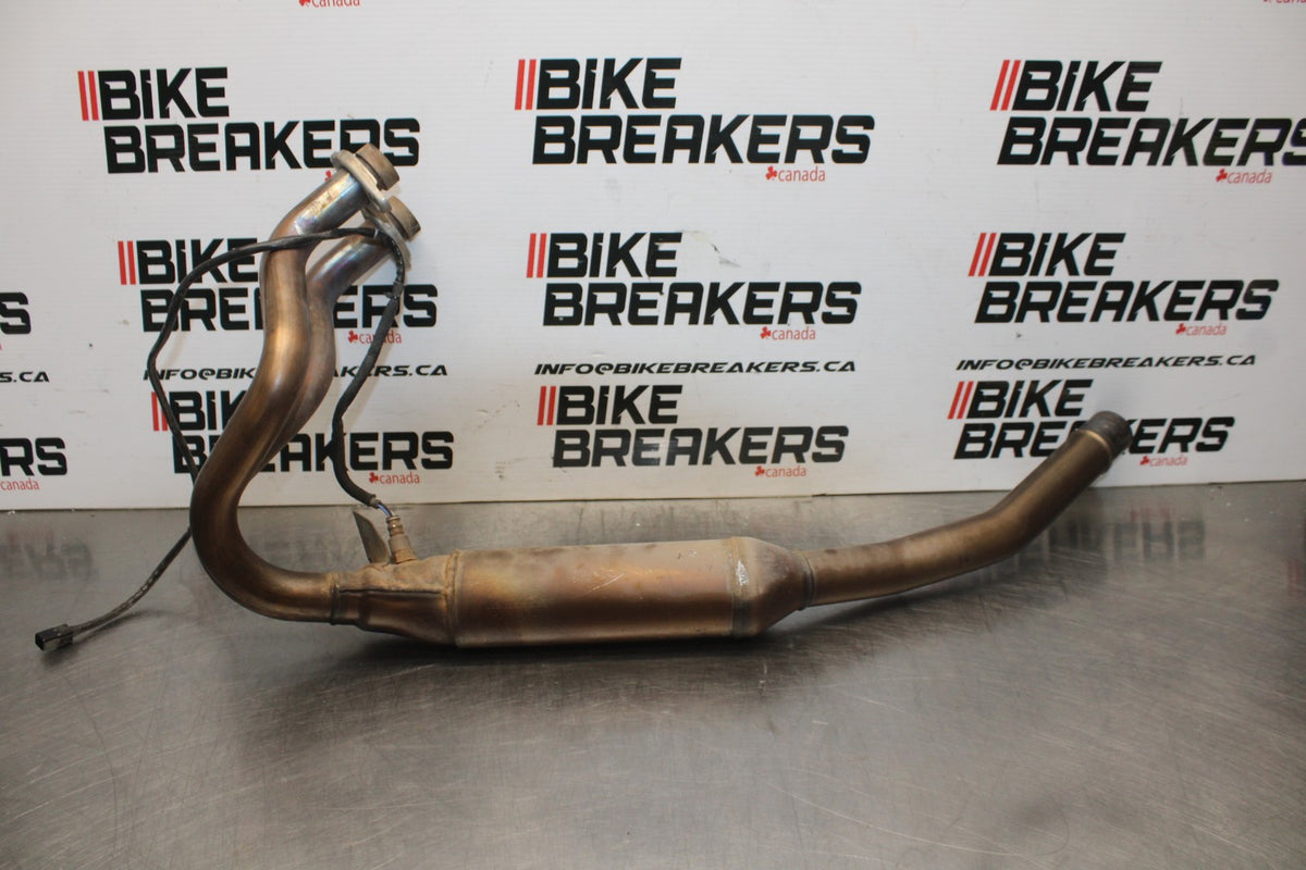 18-26 KAWASAKI Z400 EXHAUST HEADER PIPES MANIFOLD BB852