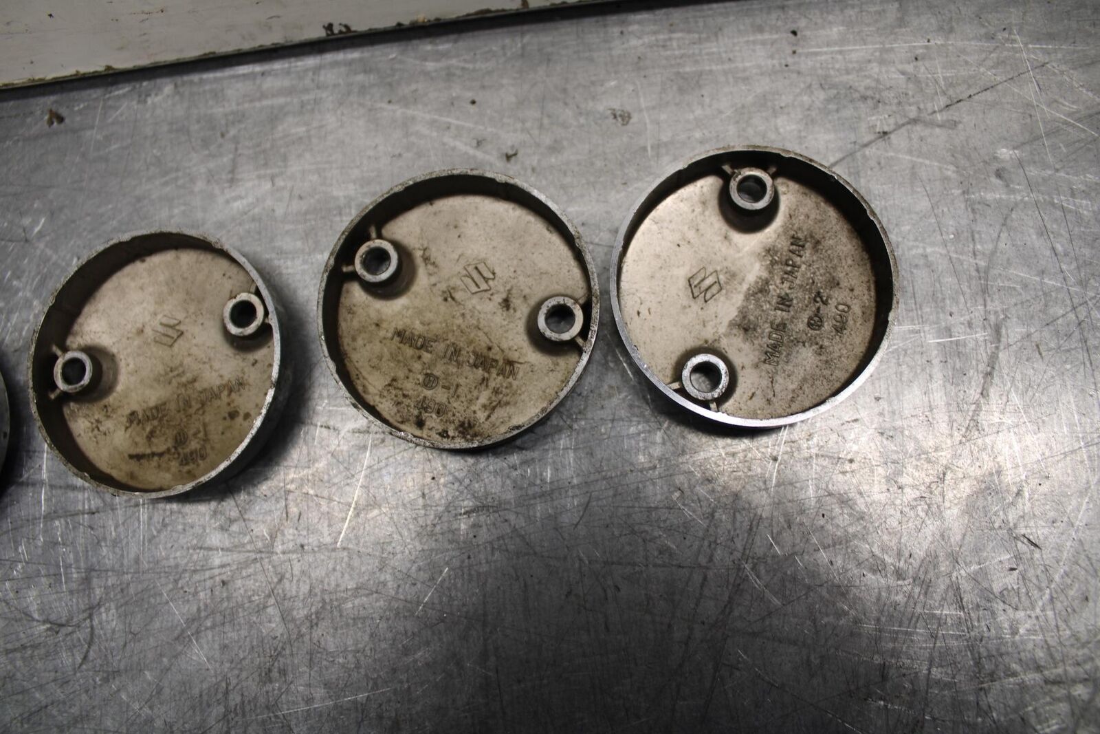 80-81 SUZUKI GS1000 G ENGINE MOTOR CAM CAMSHAFT COVER X4 BB91
