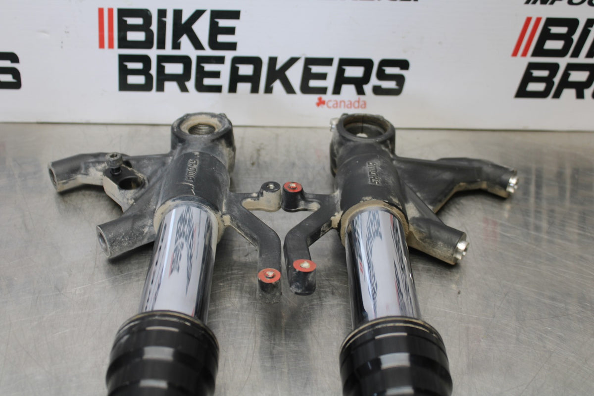 19-23 KAWASAKI NINJA ZX6R FRONT FORKS SHOCK SUSPENSION SET PAIR BB188