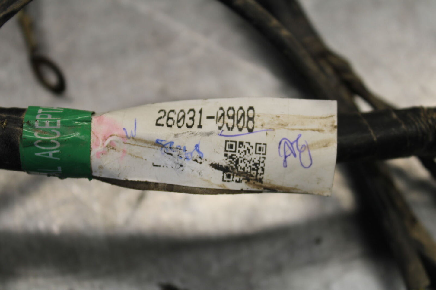 08-18 KAWASAKI KLR650 MAIN ENGINE WIRING HARNESS MOTOR WIRE LOOM BB707