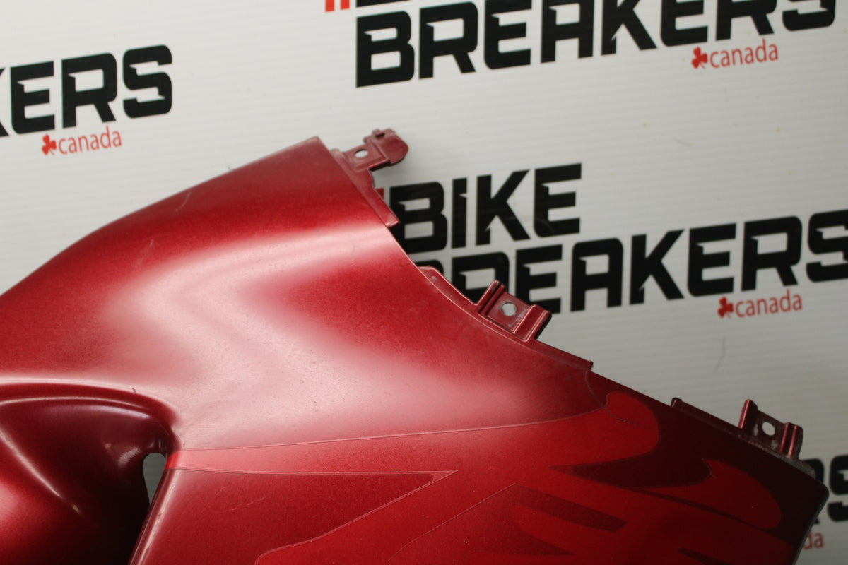 99-07 SUZUKI HAYABUSA GSX1300R RIGHT LOWER MID UPPER SIDE FAIRING COWL  BB002