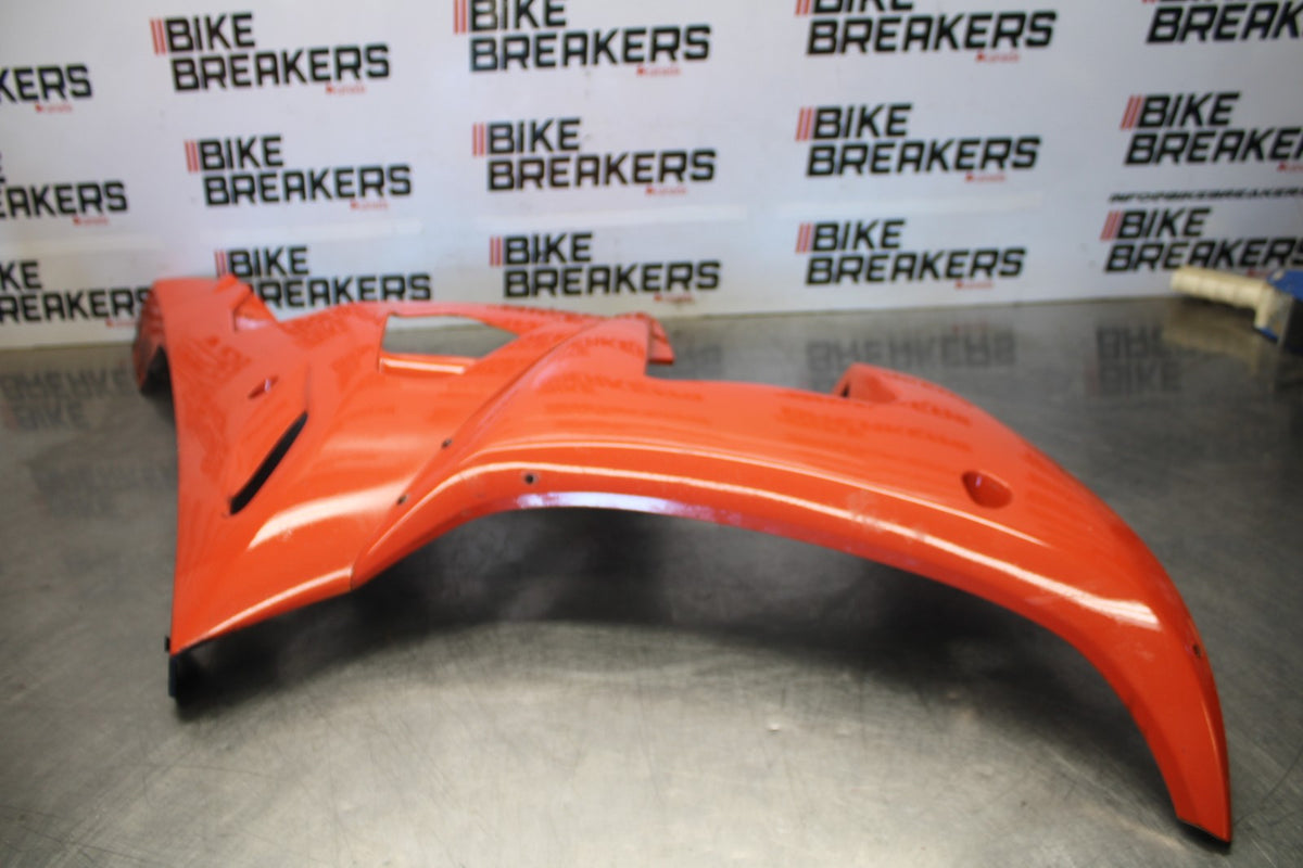 03-04 YAMAHA YZF R6 RIGHT LOWER MID UPPER SIDE FAIRING COWL  BB890