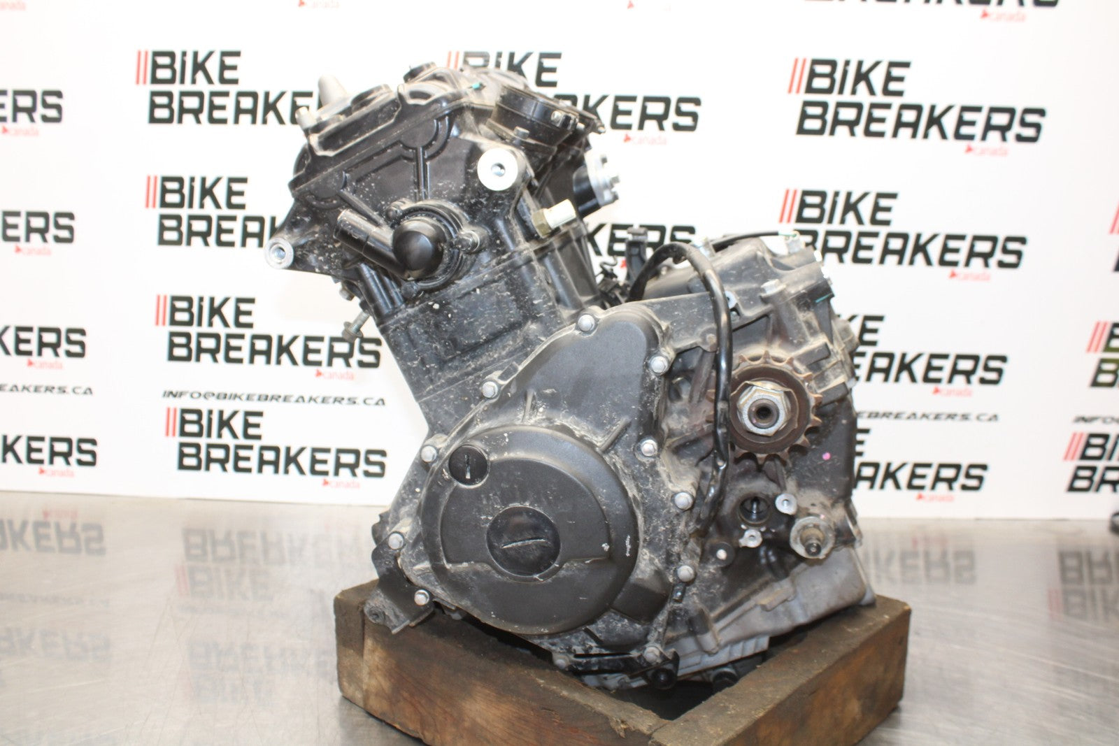 18-23 KAWASAKI NINJA 400 EX400 ABS ENGINE MOTOR BB177