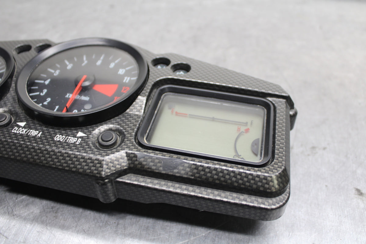 00-05 KAWASAKI NINJA ZX12R SPEEDO TACH GAUGES DISPLAY CLUSTER SPEEDOMETER BB121
