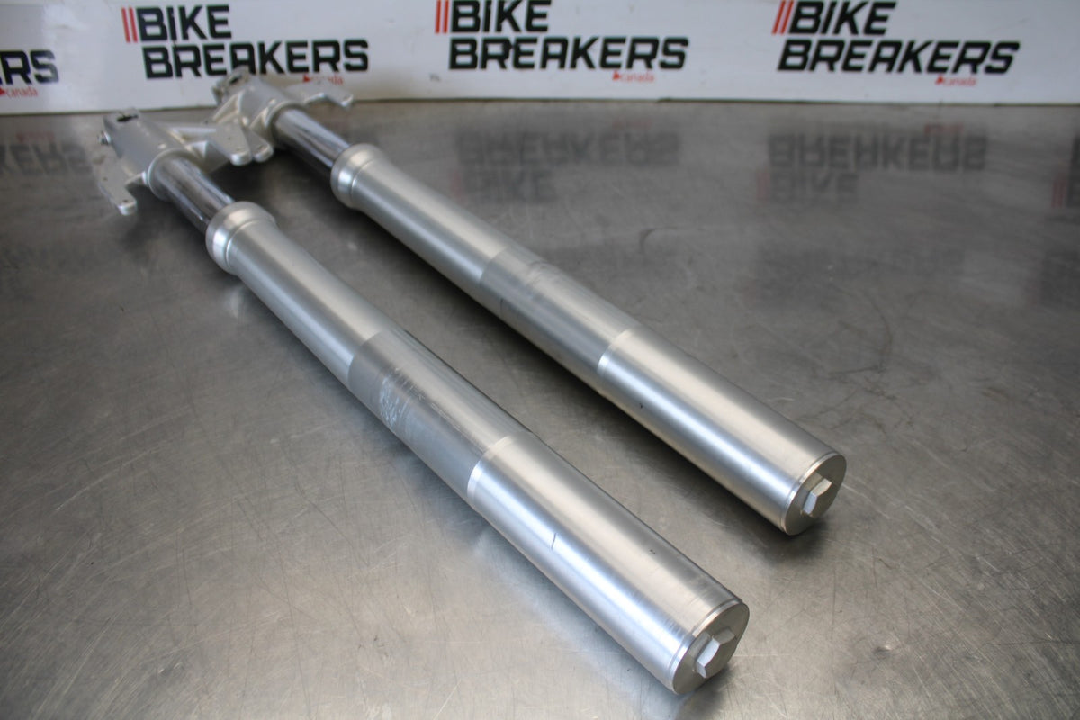 07 SUZUKI BOULEVARD M50 FRONT FORKS SHOCK SUSPENSION SET PAIR BB897