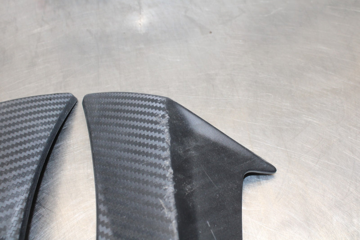 11-24 SUZUKI GSXR750 RIGHT LEFT FRAME MID SIDE COVERS COWLS PANELS TRIM BB871