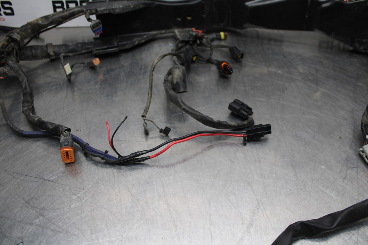 08 HARLEY-DAVIDSON ELECTRA GLIDE POLICE EFI FLHTPI MAIN WIRING HARNESS BB816
