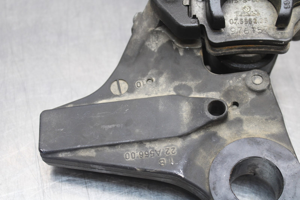 12-14 BMW S1000RR REAR BACK BRAKE CALIPER W MOUNT BRACKET BB204