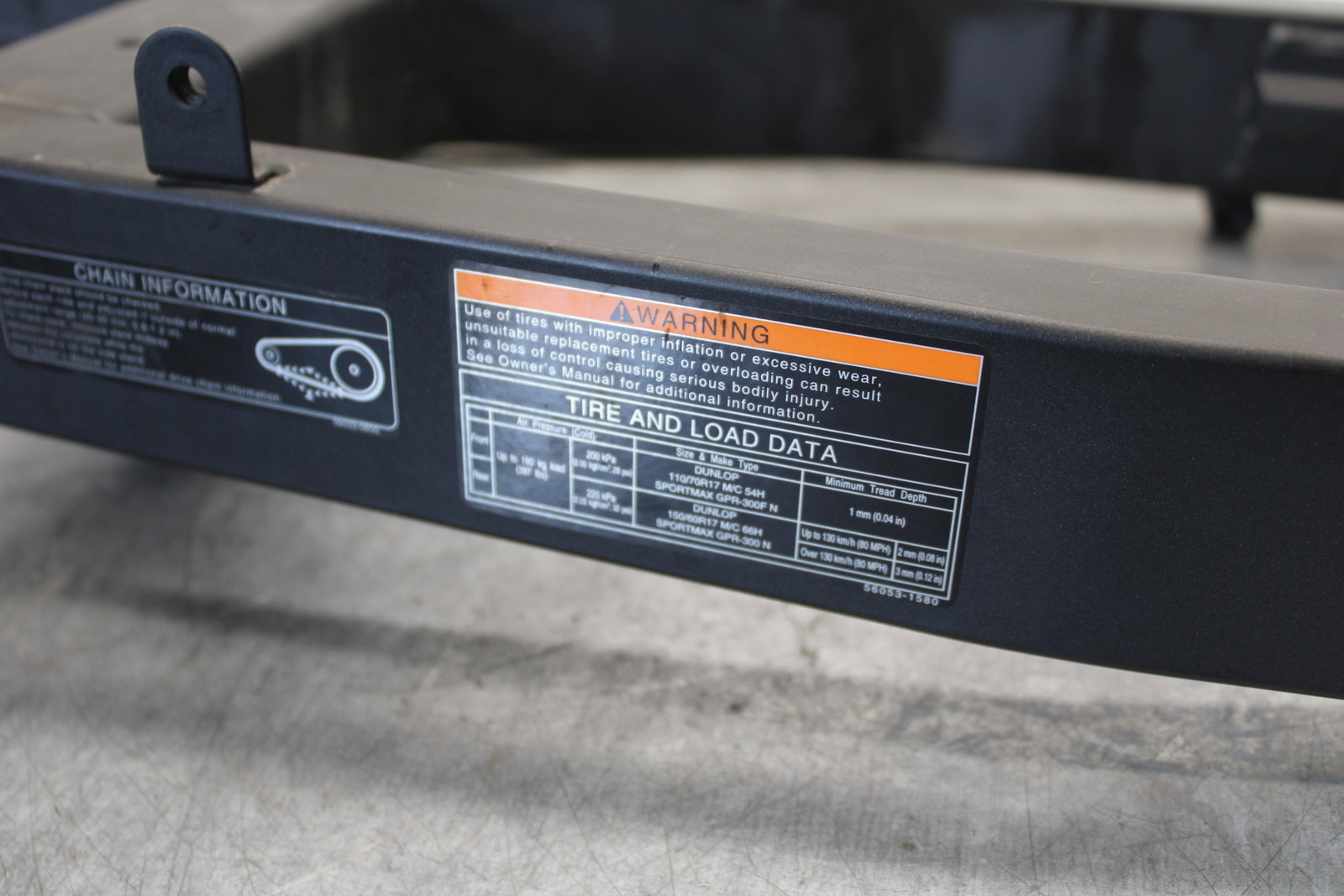 18-23 KAWASAKI NINJA 400 REAR SWINGARM BACK SUSPENSION SWING ARM BB660