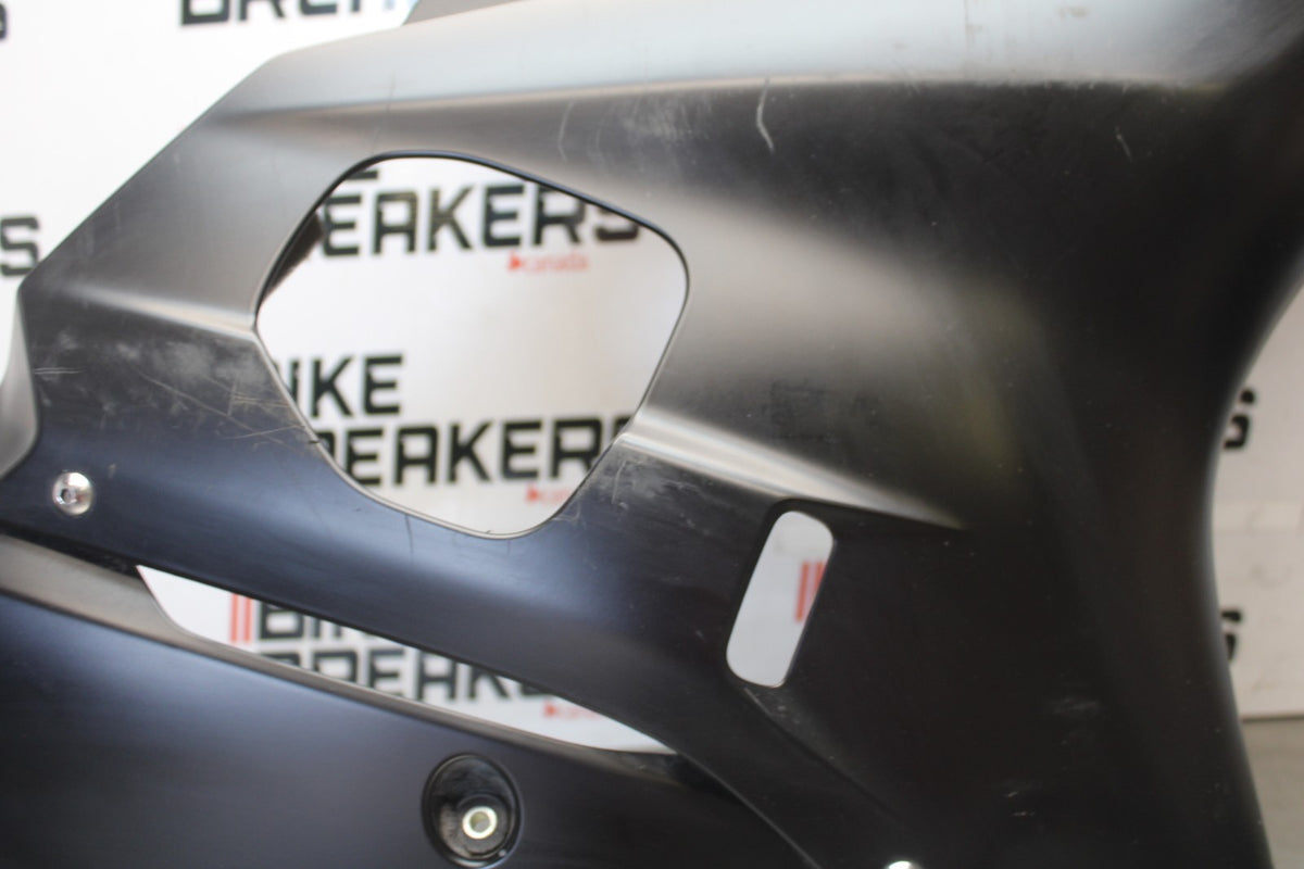 17 YAMAHA YZF R6 RIGHT LOWER MID UPPER SIDE FAIRING COWL  BB922