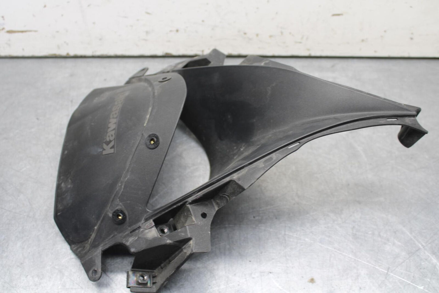09-12 KAWASAKI NINJA ZX6R FRONT CENTER COWL FAIRING BB640