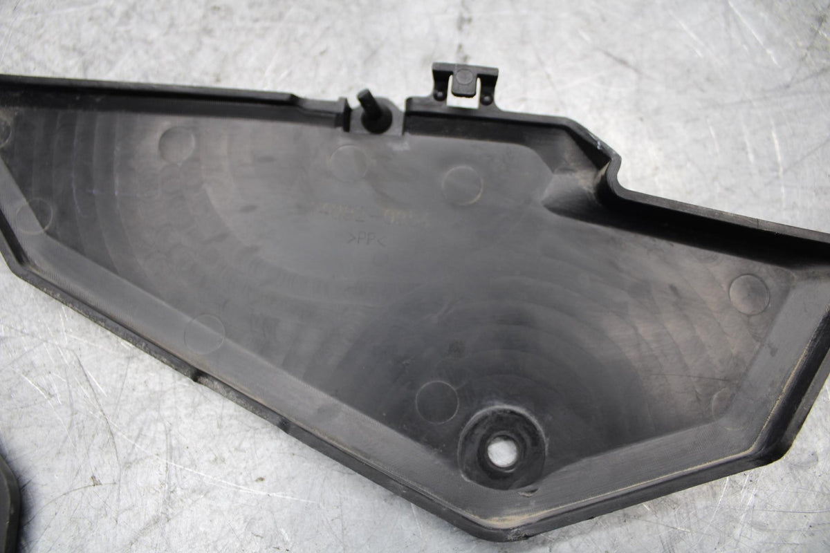 13-17 KAWASAKI NINJA 300 RIGHT LEFT FRAME MID SIDE COVERS COWLS PANELS  BB429