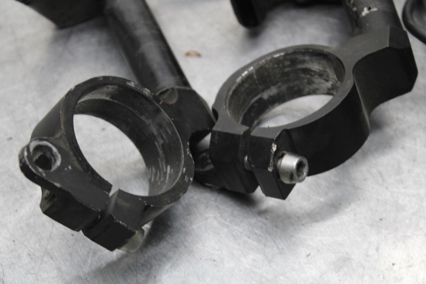 09-12 KAWASAKI NINJA ZX6R LEFT RIGHT CLIP ON PAIR SET 46003-0163 BB656