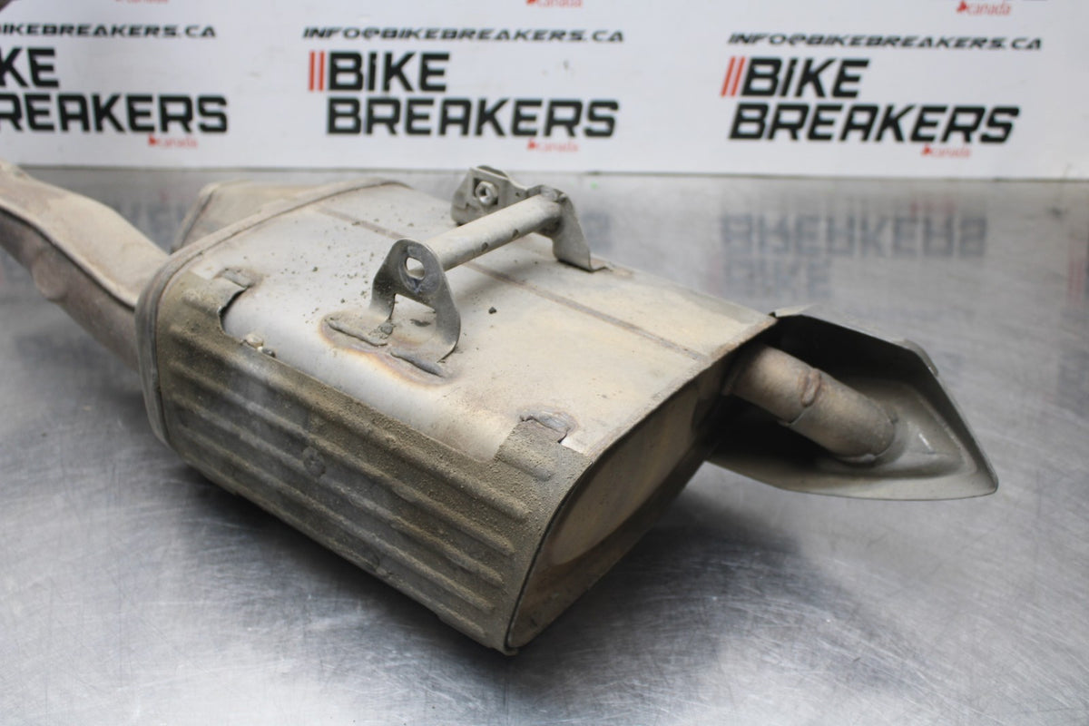 13 KAWASAKI NINJA 650 EX650F ABS FULL EXHAUST SYSTEM HEADERS PIPE MUFFLER BB828