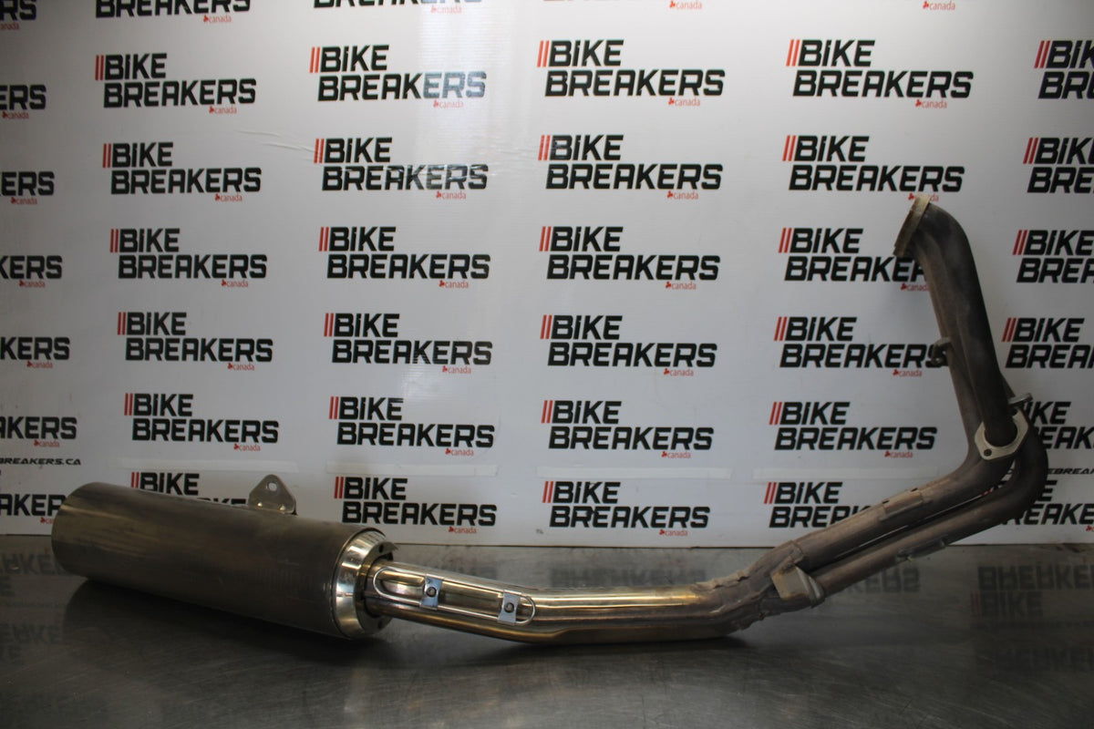 00-05 KAWASAKI NINJA ZX12R FULL EXHAUST SYSTEM HEADERS PIPE MUFFLER BB892