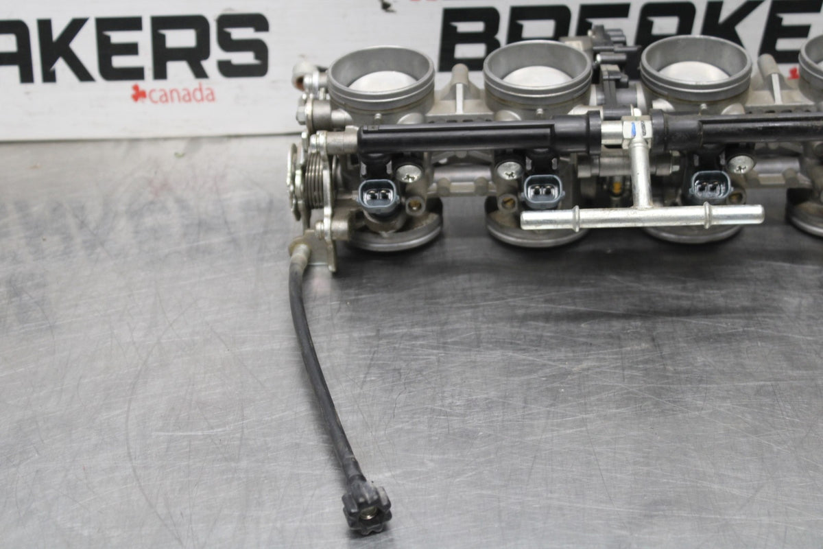 07-08 KAWASAKI NINJA ZX6R MAIN FUEL INJECTORS / THROTTLE BODIES BB937